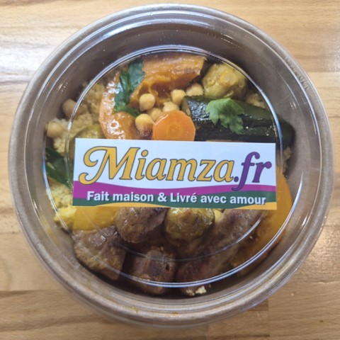 Couscous Brochette + saucisse