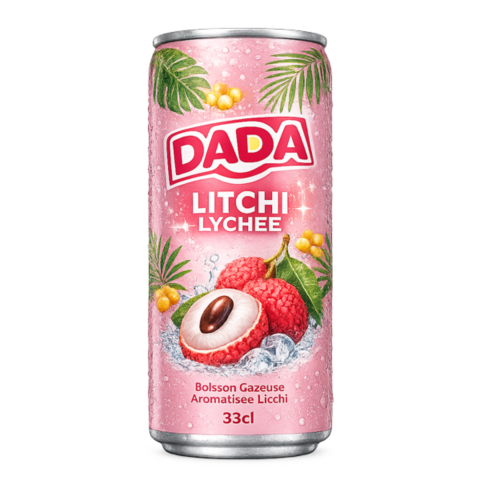 Canette Dada Litchi 33 cl boisson litchi livraison Lutterbach Pfastatt Richwiller
