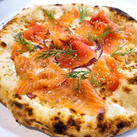 Pizza Saumon