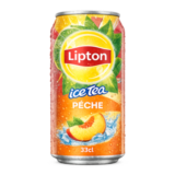 Canette Lipton Ice Tea Pêche 33 cl thé glacé livraison Lutterbach Pfastatt Richwiller